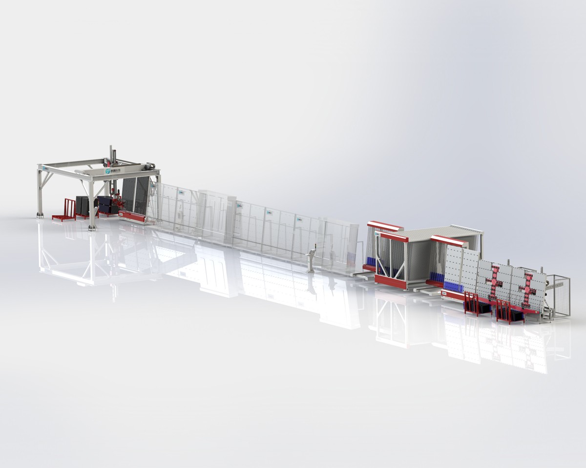 中空線(xiàn)整線(xiàn)設(shè)備效果圖